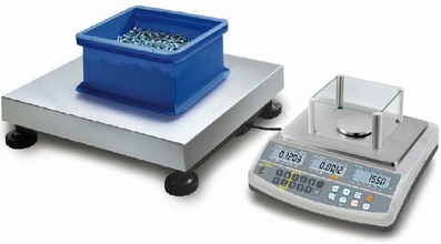 Système de comptage CCS, 0,3kg/0,001g, 6kg/2g, 230x230 mm
