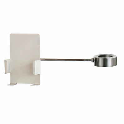 Mount for display device with external cell on TVO