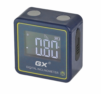 Digitale hellingsmeter 36x36 m mm, magnetic base 4x90°/0.1°