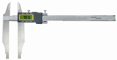 Digital caliper, 300 mm, 90/38 mm, 3V, IP65
