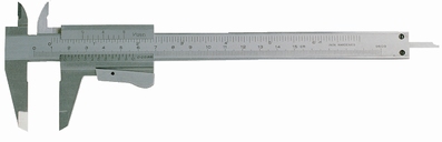 Vernier caliper eco, 150 mm, 40/17 mm, 1/20, rec