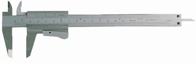 Vernier caliper eco, 300 mm, 60/17 mm, 1/20, rec