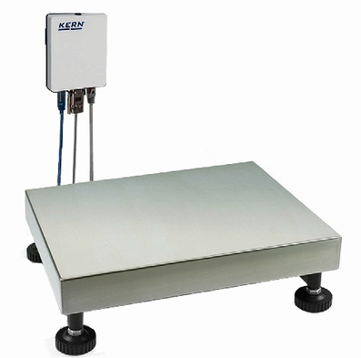 Plateauweegschaal KGP, 60 kg / 2 g, 500×400 mm