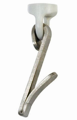 Yarn clamp with eye-clip for spring balances (to 3000 g)
