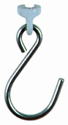 Hook stainless steel for spring balances 10~1000 g / 0,1~10
