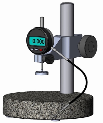 Diktemeter HTG-14 volgens ASTM D 1777-5