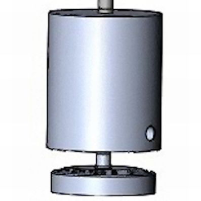 Insert Ø28,7/273,0  g/4,14±0,21 kPa voor ASTM D 1777-Option