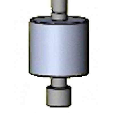 Insert Ø10,0/40,0 g /5±0,5 kPa pour DIN EN ISO 2286-3