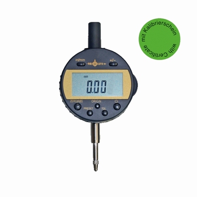 Digital dial indicator 12.7/0,01 mm, Ø60, ABS, RB6, cert