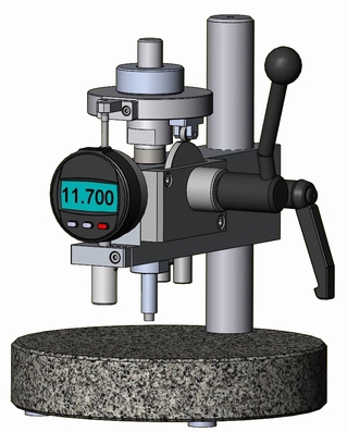 Diktemeter HTG-7 volgens ASTM D 1777-3