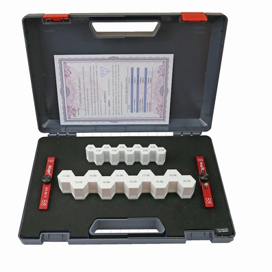 Set of 20 pins, 1.0~20.0 mm, step 1.0 mm, ± 4 µm