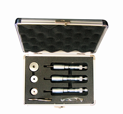 Set micromètres d'intérieur 2 points, 3.0~6.0 mm, 0,001 mm