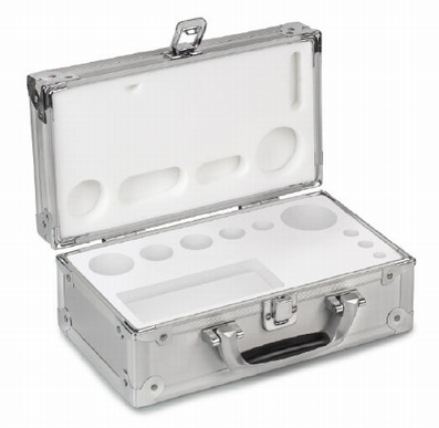 Aluminium koffer voor gewichtensets E1~M2, 1 g-50 g