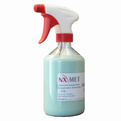 Suspension XM25 monocristallin, base eau, 500 cc,1 µ, bleu