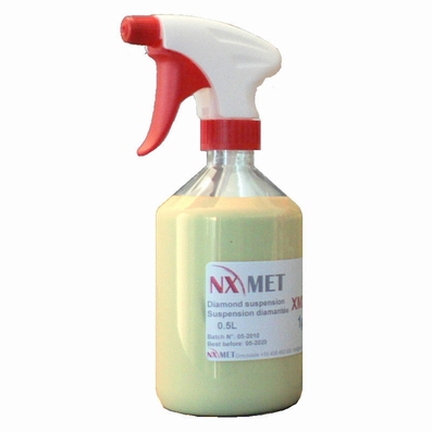 Suspension XM25 monocristallin, base eau, 500 cc,6 µ, jaune