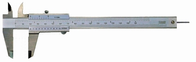 Vernier caliper eco, 150 mm, 40/17 mm, 1/50, Ø