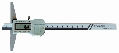 Depth caliper, digital, DIN 862, 300x150 mm, 0.01 mm