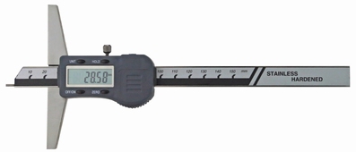 Depth caliper, digital, DIN 862, 150x100 mm, 0.01 mm, pt