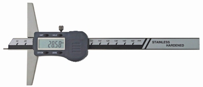 Depth caliper, digital, DIN 862, 200x150 mm, 0.01 mm, pt