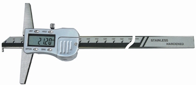 Depth caliper, digital, DIN 862, 500x120 mm, 0.01 mm,hk