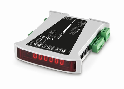 Compact display CE HSP for rail mounting