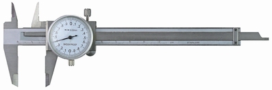 Dial caliper, DIN 862, 100 mm / 0.02 mm