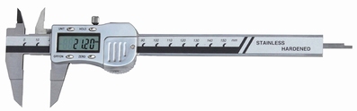 Digital caliper, 200 mm, 50 mm, 3V, rec, TJ