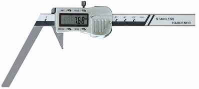 Digital caliper, 0~50 mm, 130°, 3V, DC