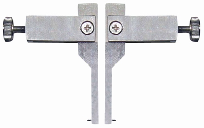 Pair of inserts for grooves, needle points, 46 mm