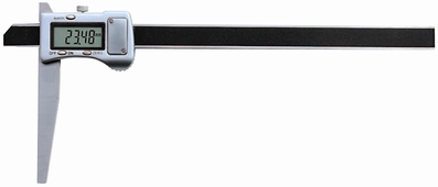 Pied de profondeur, digital, asymétrique, 200x90/120 mm, 0.01 mm