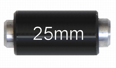 Instelkaliber voor externe micrometer, l=25 mm