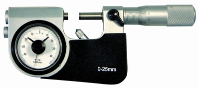 Outside micrometer with dial, 75~100 mm, 0.001 mm