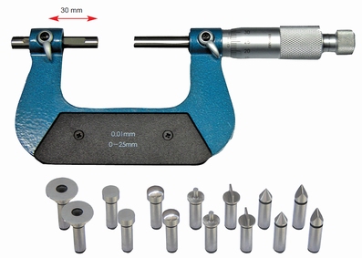 Universal micrometer with movable anvil 100~125 mm