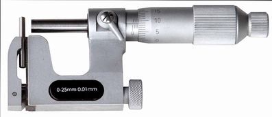 Micrometer with interchangeable anvils 0~25 mm