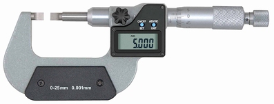 Digital blade micrometer 0~25 mm
