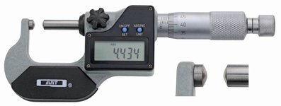 Digital micrometer for tube 2 spherical faces 0~25 mm