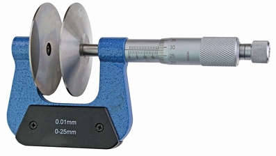 Micromètre à disque, Ø disque 60 mm, 25~50 mm