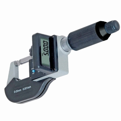 Digital micrometer for thickness measurement, 0~25 mm