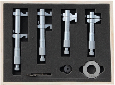 Set internal micro., round measuring face, 5~100 mm, 0.01 mm