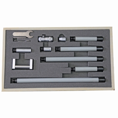 Set of inside micrometer 50~1000 mm, 0.01 mm