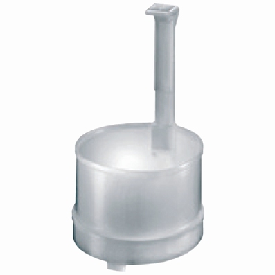 Inset sieve basket PD 04, fits into beakers, plastic