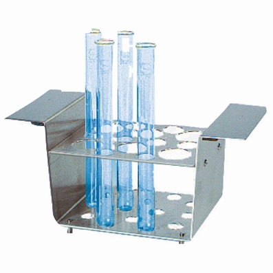 Test tube holder RG 2, 6 x Ø 25 mm, 8 x Ø 16 mm