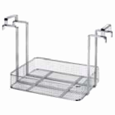 Insert basket with handles, stainless steel, MK 110 BS