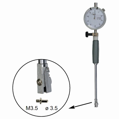 Jauge d'alésage analogique 0.01 mm, 10~18 mm, 100 mm