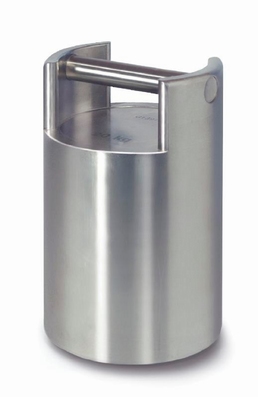 Stackable weight F1, polished inox,  20kg ±100 mg