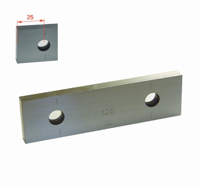 Steel block gauge, size 175 mm, class 0