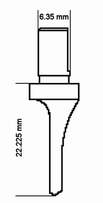 Intender Rockwell diamant, WILSON 1708-N  max 30 KG