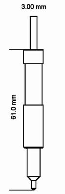 Pénétrateur Rockwell diamant, MITUTOYO PORTABLE