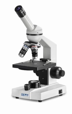 Monocualar school microscope in transmitted light OBS 101, 4/10/40