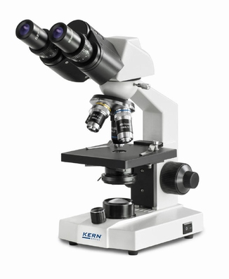 Binocualar school microscope in transmitted light OBS 114, 4/10/40